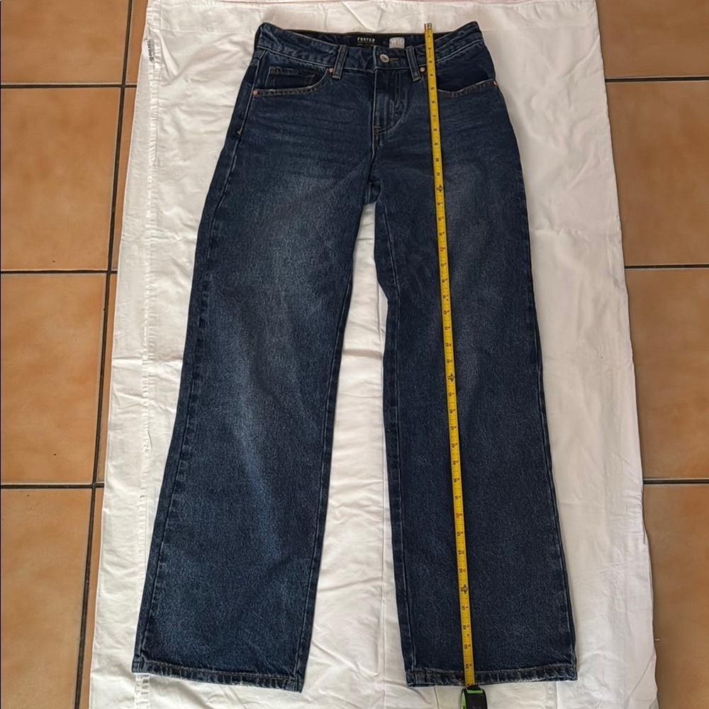 Cody Foster Blue Wide Leg Flare Jeans 35 - Picture 7 of 11